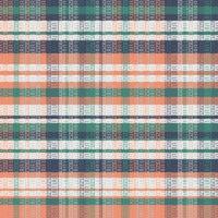 Tartan plaid pattern with texture and retro color. vector