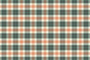 Tartan plaid pattern with texture and retro color. vector