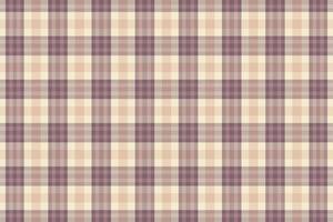 Tartan plaid pattern with texture and coffee color. vector