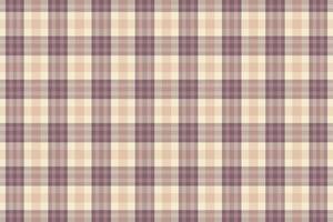 Tartan plaid pattern with texture and coffee color. vector