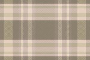 Tartan plaid pattern with texture and coffee color. vector