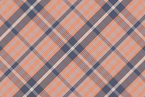 Tartan plaid pattern with texture and coffee color. vector
