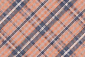 Tartan plaid pattern with texture and coffee color. vector