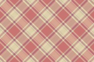 Tartan plaid pattern with texture and coffee color. vector
