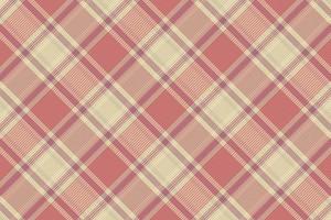 Tartan plaid pattern with texture and coffee color. vector