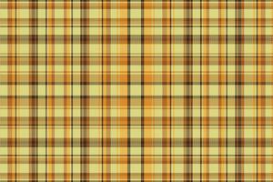 Tartan plaid pattern with texture and warm color. vector