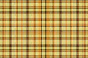 Tartan plaid pattern with texture and warm color. vector