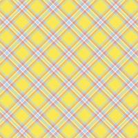 tartan plaid pattern with texture and retro color. vector