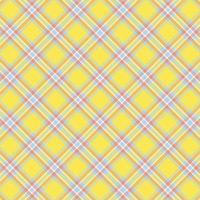 tartan plaid pattern with texture and retro color. vector