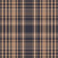 Tartan plaid pattern with texture and coffee color. Vector illustration.