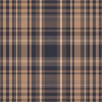 Tartan plaid pattern with texture and coffee color. Vector illustration.