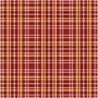 Tartan plaid pattern with texture and coffee color. vector