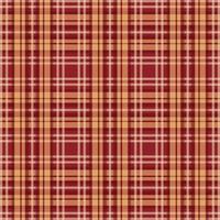 Tartan plaid pattern with texture and coffee color. vector