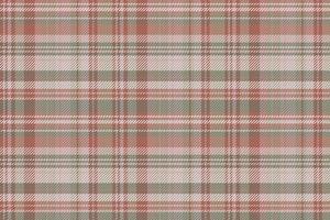 Tartan plaid pattern with texture and coffee color. vector