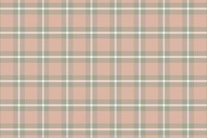 Tartan plaid pattern with texture and coffee color. vector