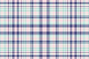 Tartan plaid pattern with texture and retro color. vector