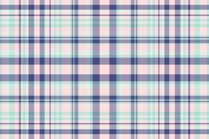 Tartan plaid pattern with texture and retro color. vector