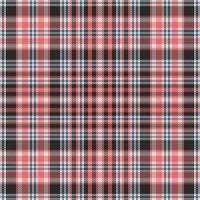 Seamless tartan plaid pattern with texture and retro color.