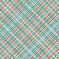 Tartan plaid pattern with texture and retro color. vector