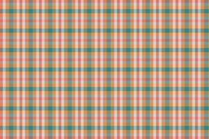 Tartan plaid pattern with texture and retro color. vector