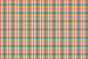 Tartan plaid pattern with texture and retro color. vector