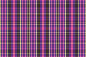 tartan plaid pattern with texture and retro color. vector