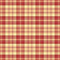 Tartan plaid pattern with texture and warm color. vector