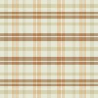 Tartan plaid pattern with texture and warm color. vector