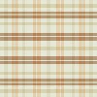 Tartan plaid pattern with texture and warm color. vector