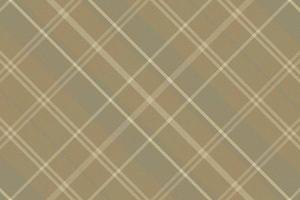 Tartan plaid pattern with texture and warm color. vector