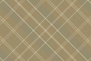 Tartan plaid pattern with texture and warm color. vector