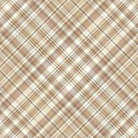 Tartan plaid pattern with texture and coffee color. Vector illustration.