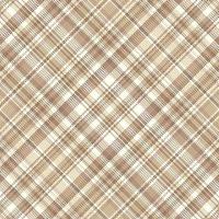 Tartan plaid pattern with texture and coffee color. Vector illustration.