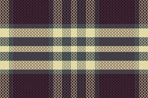 Tartan plaid pattern with texture and coffee color. vector