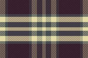 Tartan plaid pattern with texture and coffee color. vector