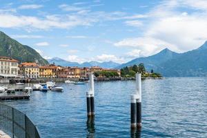 View over lake Como from Mennagio photo