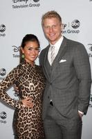 LOS ANGELES, JAN 17 - Catherine Giudici, Sean Lowe at the Disney-ABC Television Group 2014 Winter Press Tour Party Arrivals at The Langham Huntington on January 17, 2014 in Pasadena, CA photo
