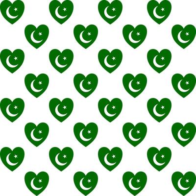 seamless background symbol flag national pakistan