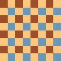 Seamless background with various patterns in creamy brown tones. vector