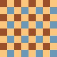 Seamless background with various patterns in creamy brown tones. vector