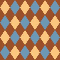Seamless background with various patterns in creamy brown tones. vector