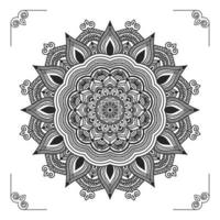 diseño de fondo de mandala ornamental de lujo creativo, moderno, abstracto y profesional o vector de diseño de patrón