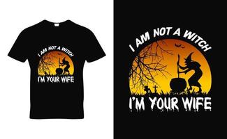 diseño de plantilla de camiseta de cotizaciones de clasificación de halloween para el día de halloween y el negocio de pod