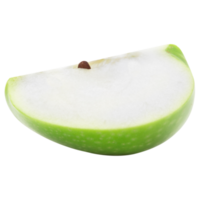 Ausschnitt aus grünen Äpfeln, Png-Datei png