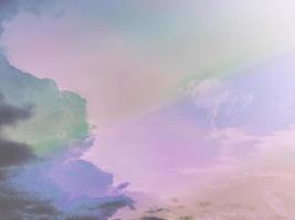 Sky and clouds. Background of pastel pattern texture. Artificial image for background work. photo