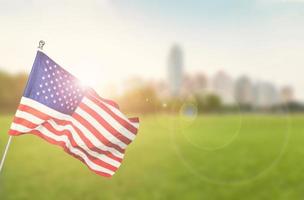 American flag for Memorial Day, 4th of July, Labour Day, Presidents Day, Independence Day. photo