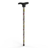 3d Rendering of Wooden Walking Stick photo