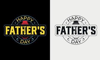 Happy Fathers Day vector illustration , hand drawn lettering with Father's day quotes, Father's designs for t shirt, poster, print, mug, and for card