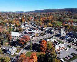 Aerial drone photo of Washingtonville, New York