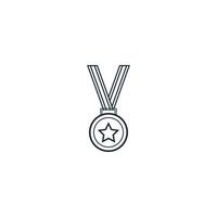 Medallion Icon Design Template Elements vector